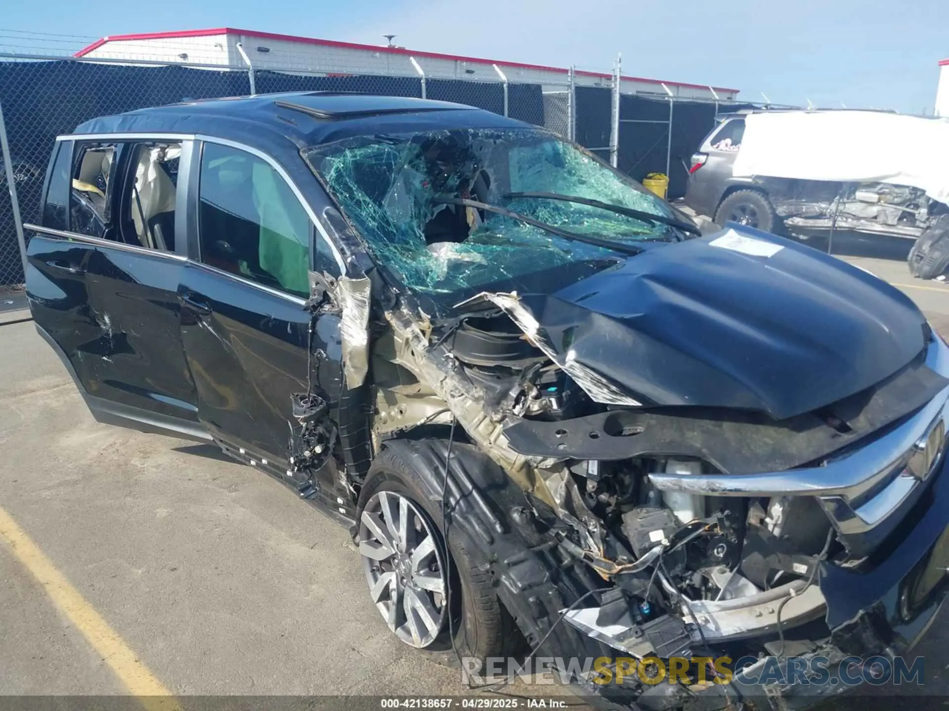 6 Фотография поврежденного автомобиля 5FNYF6H52KB088655 HONDA PILOT 2019