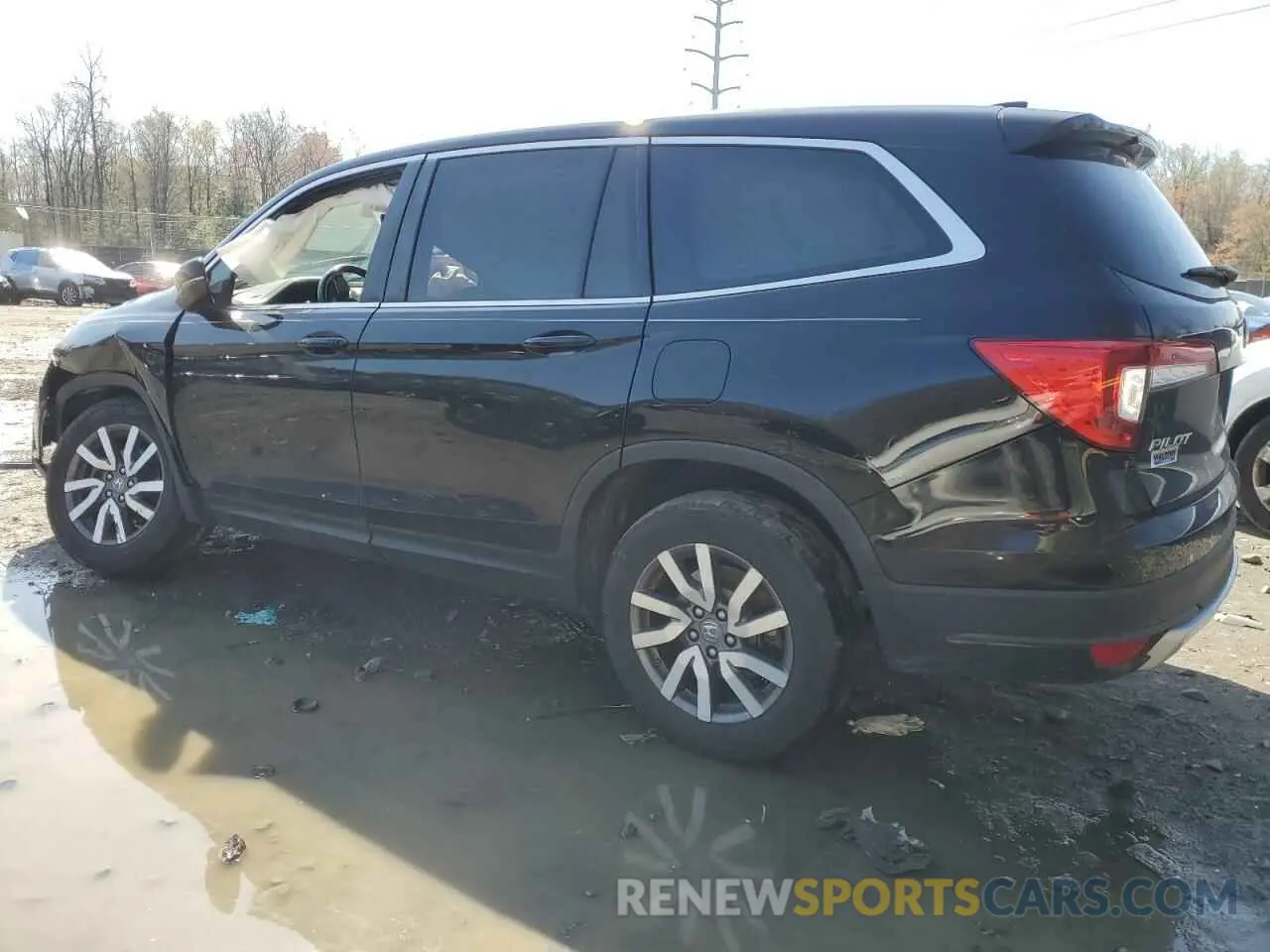 2 Photograph of a damaged car 5FNYF6H52KB098151 HONDA PILOT 2019