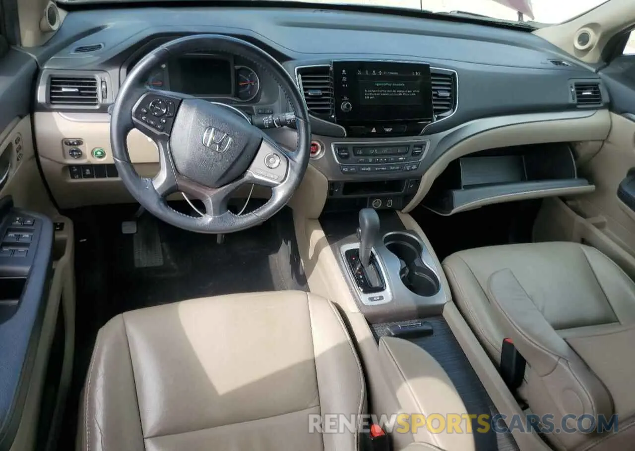 8 Photograph of a damaged car 5FNYF6H53KB039108 HONDA PILOT 2019