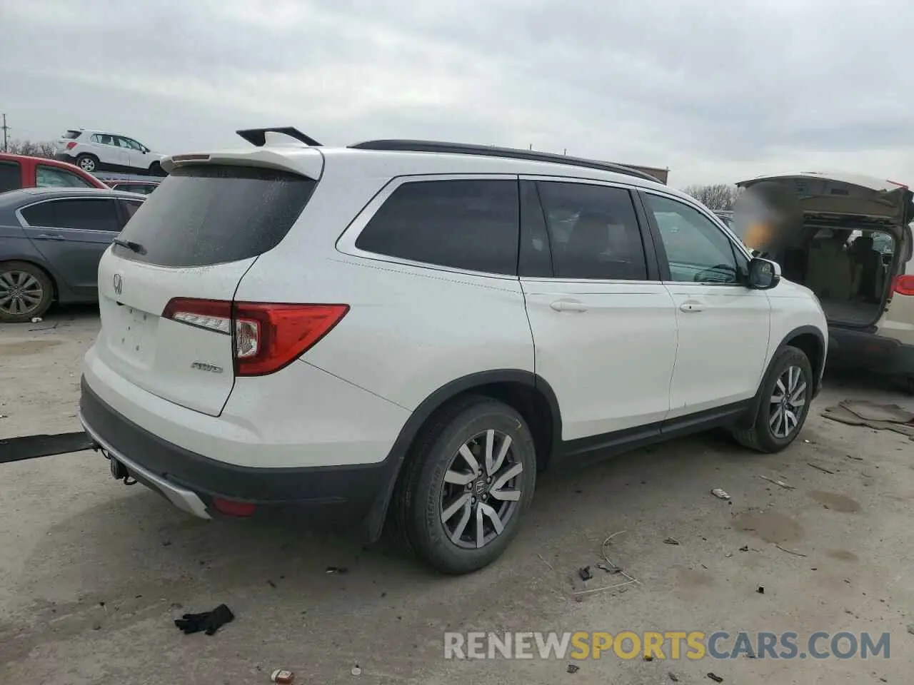 3 Фотография поврежденного автомобиля 5FNYF6H53KB078992 HONDA PILOT 2019