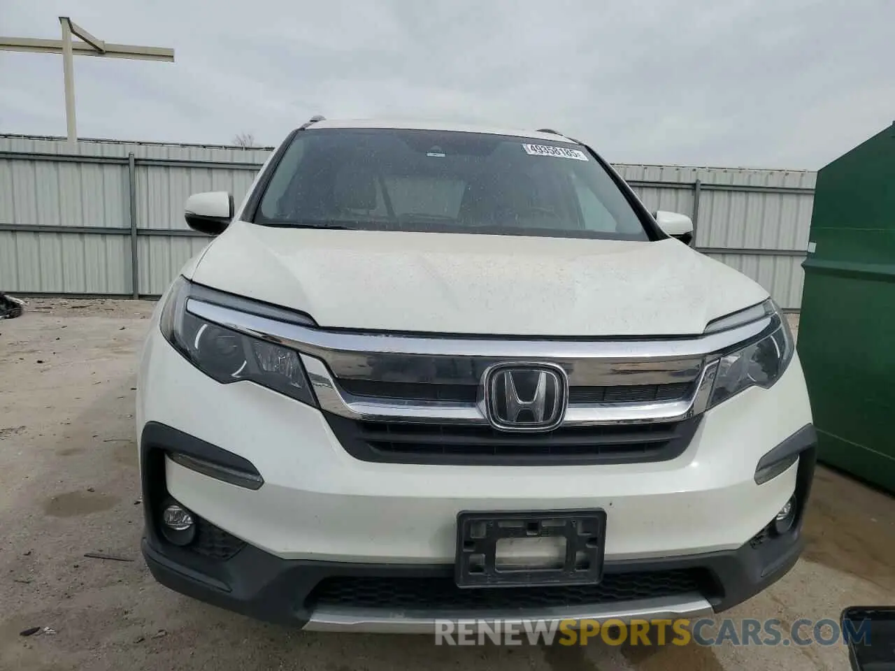 5 Фотография поврежденного автомобиля 5FNYF6H53KB078992 HONDA PILOT 2019