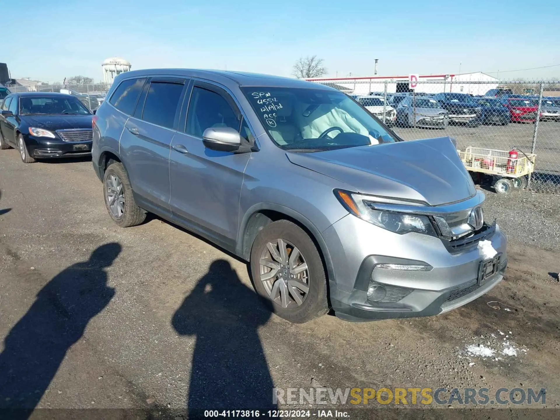 1 Фотография поврежденного автомобиля 5FNYF6H54KB097860 HONDA PILOT 2019