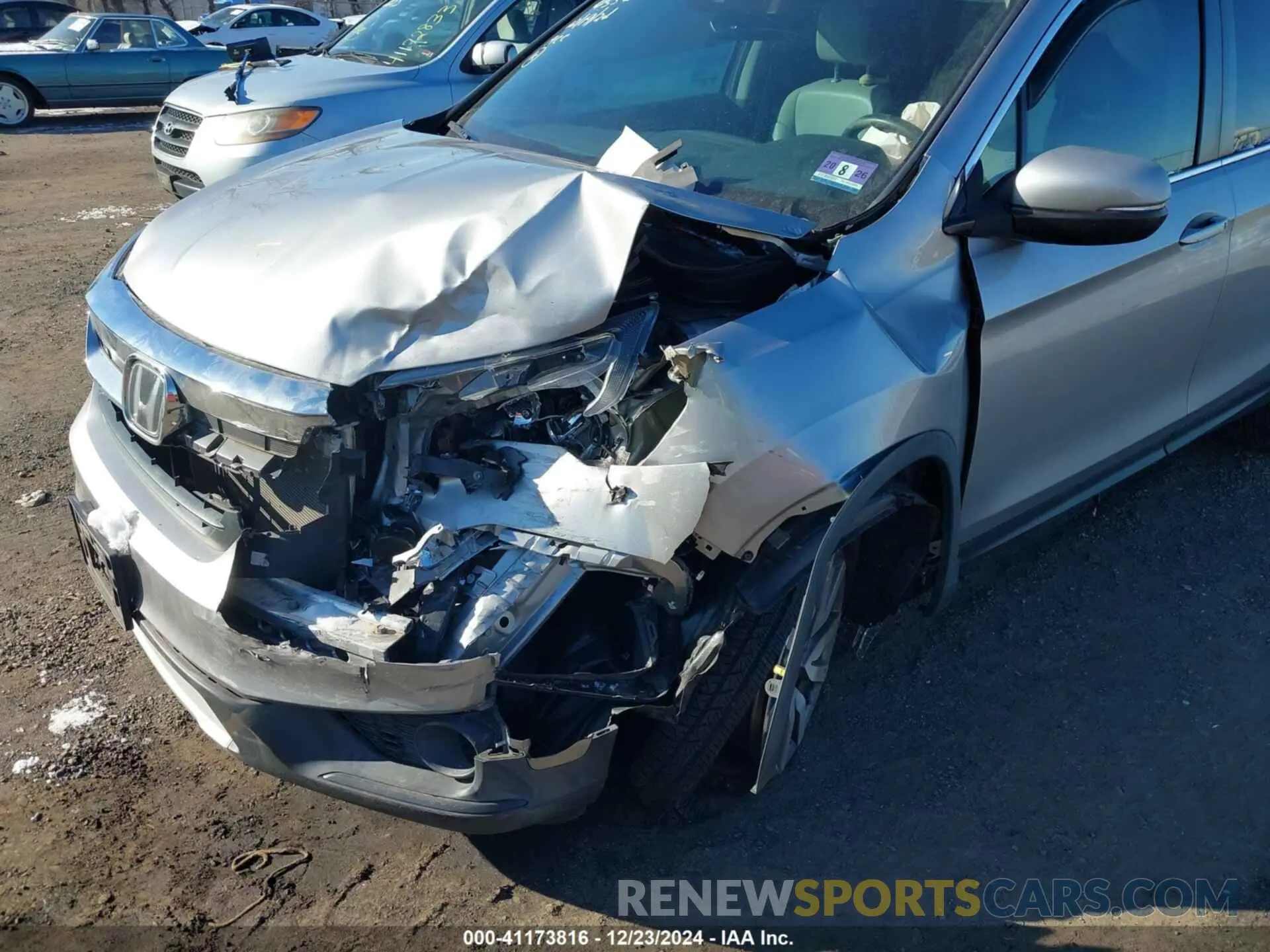 6 Фотография поврежденного автомобиля 5FNYF6H54KB097860 HONDA PILOT 2019