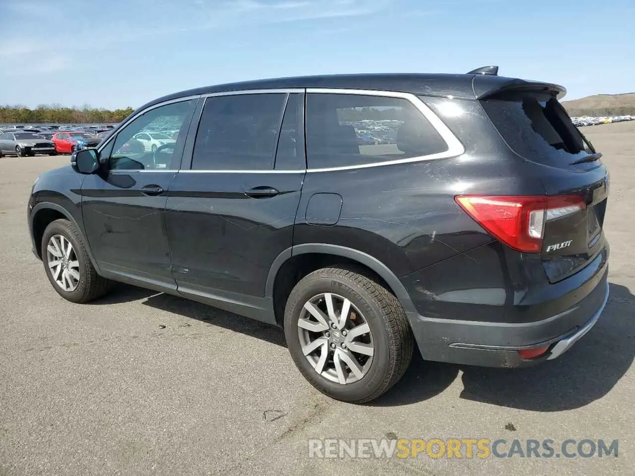 2 Photograph of a damaged car 5FNYF6H54KB100966 HONDA PILOT 2019