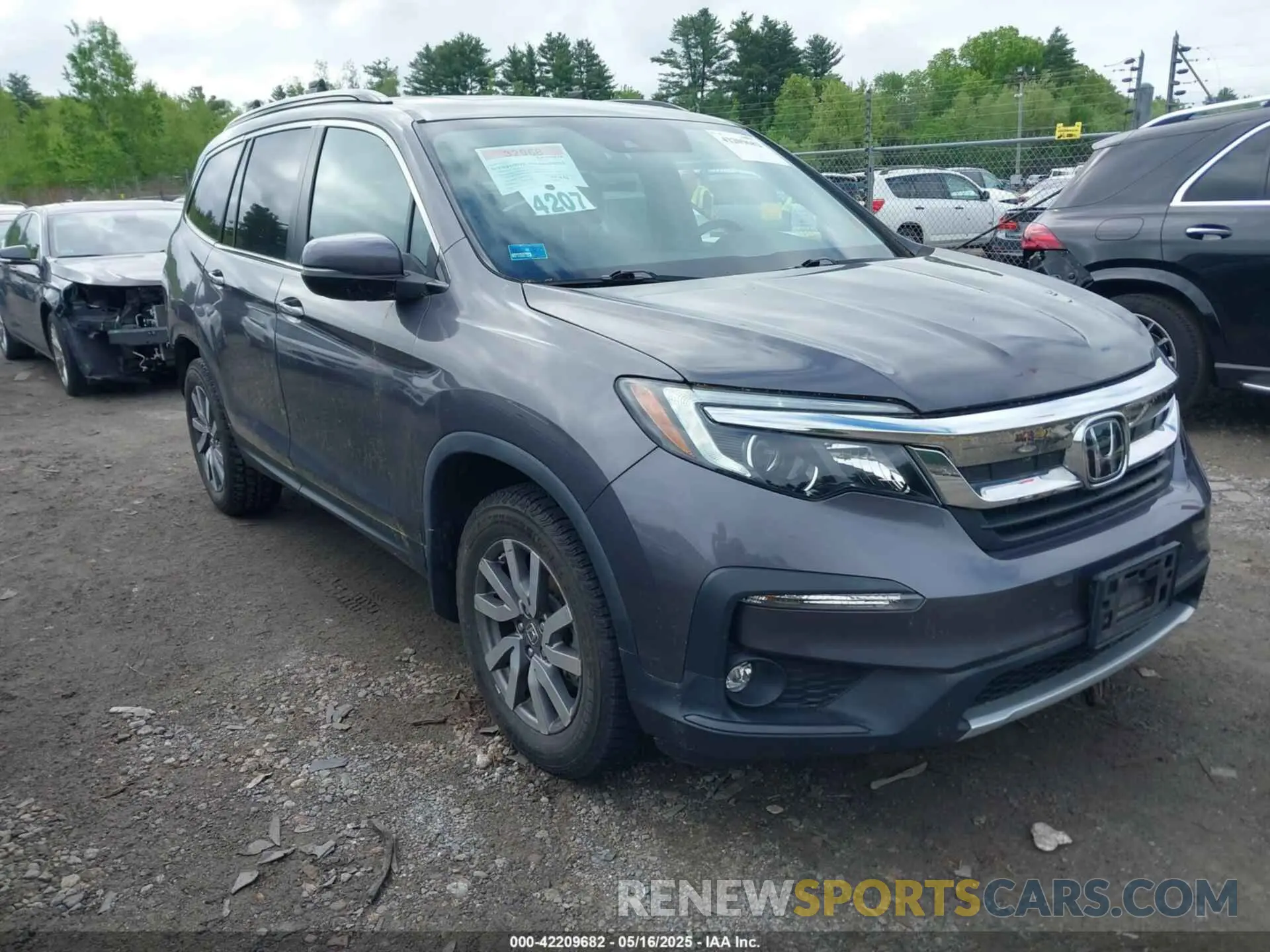 13 Фотография поврежденного автомобиля 5FNYF6H55KB010807 HONDA PILOT 2019