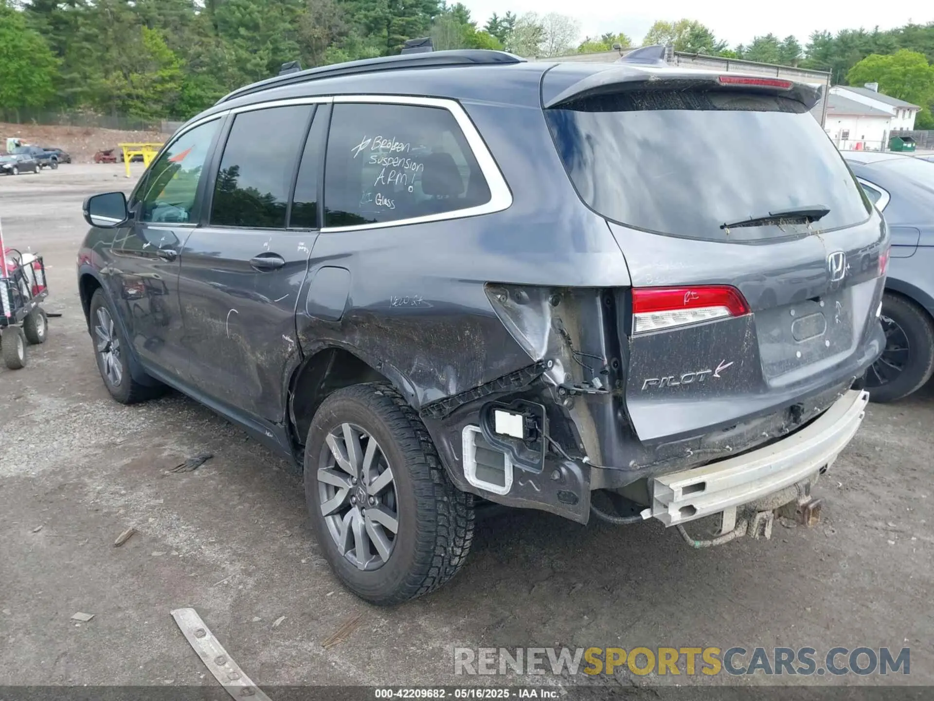 14 Фотография поврежденного автомобиля 5FNYF6H55KB010807 HONDA PILOT 2019
