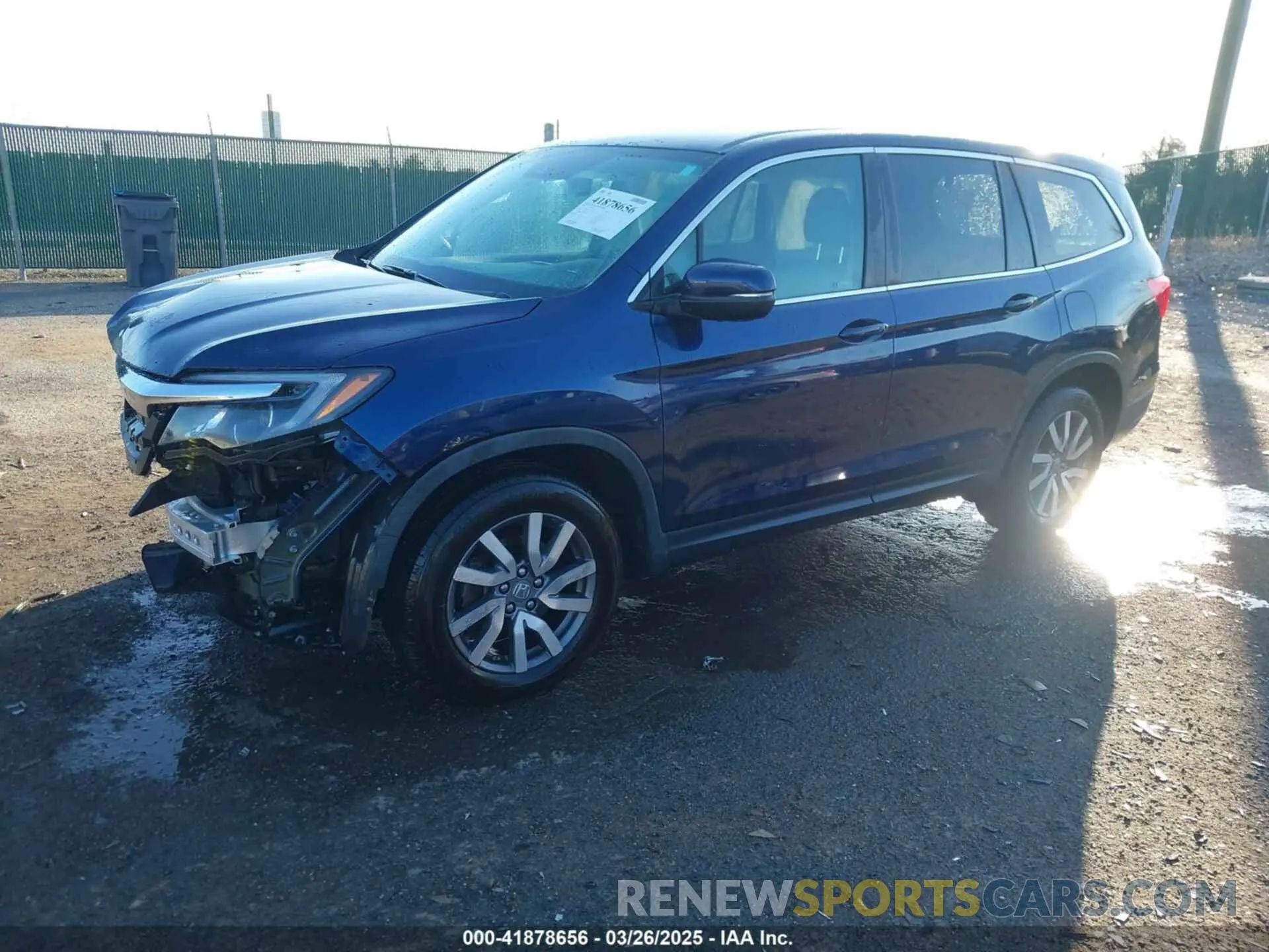 2 Фотография поврежденного автомобиля 5FNYF6H55KB024934 HONDA PILOT 2019