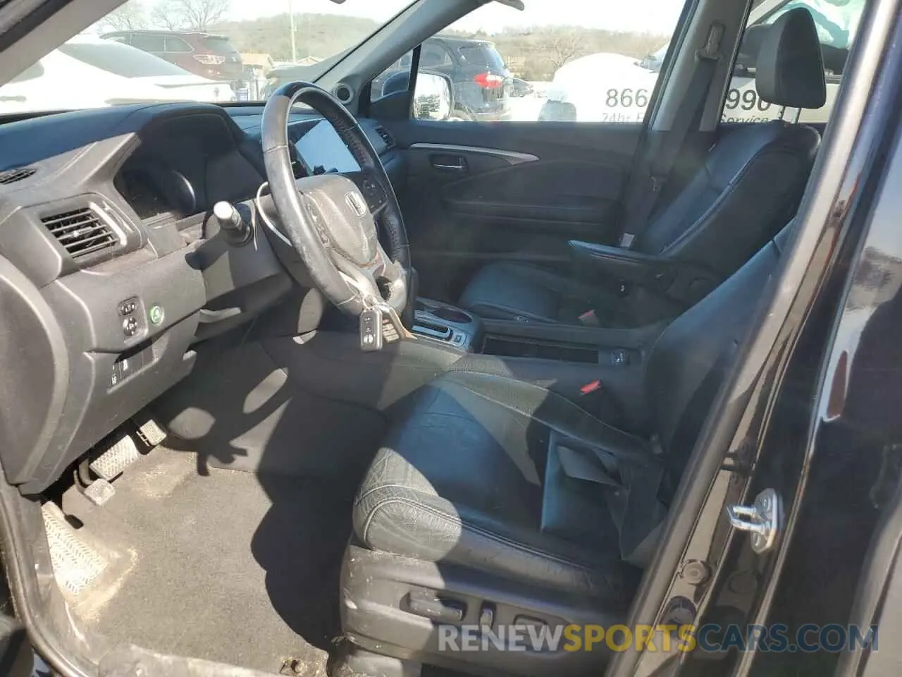 7 Photograph of a damaged car 5FNYF6H56KB101102 HONDA PILOT 2019