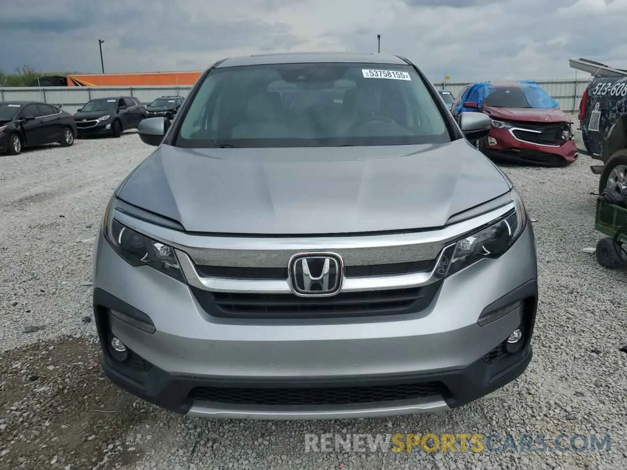 5 Фотография поврежденного автомобиля 5FNYF6H59KB099619 HONDA PILOT 2019
