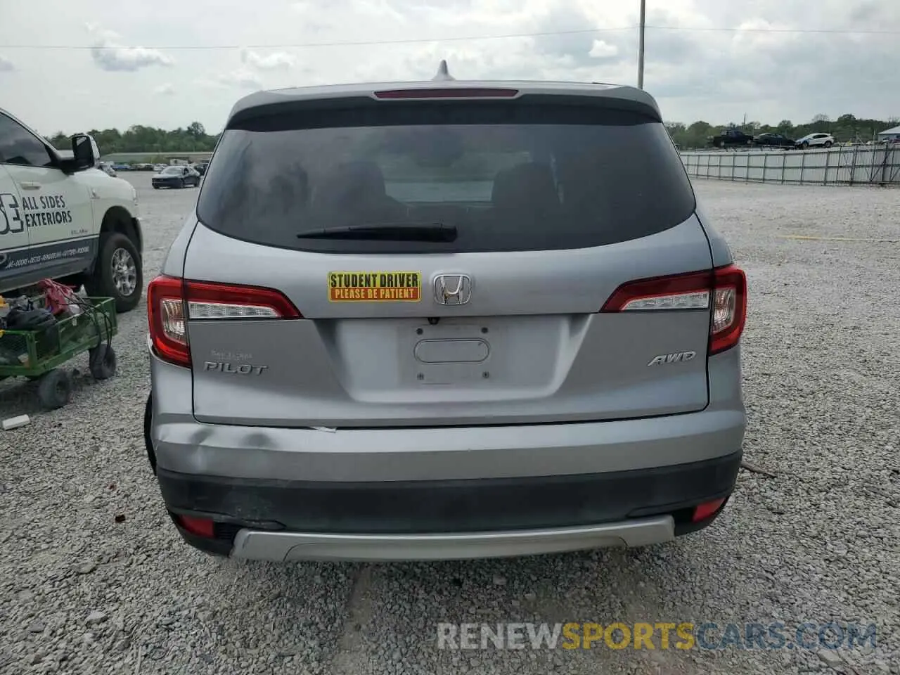 6 Фотография поврежденного автомобиля 5FNYF6H59KB099619 HONDA PILOT 2019