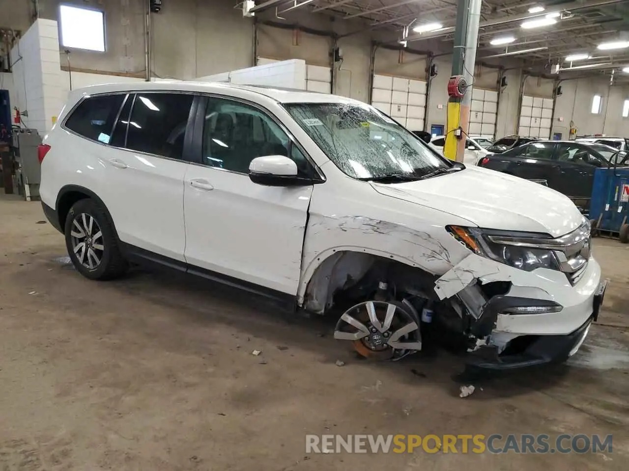 4 Фотография поврежденного автомобиля 5FNYF6H5XKB025268 HONDA PILOT 2019