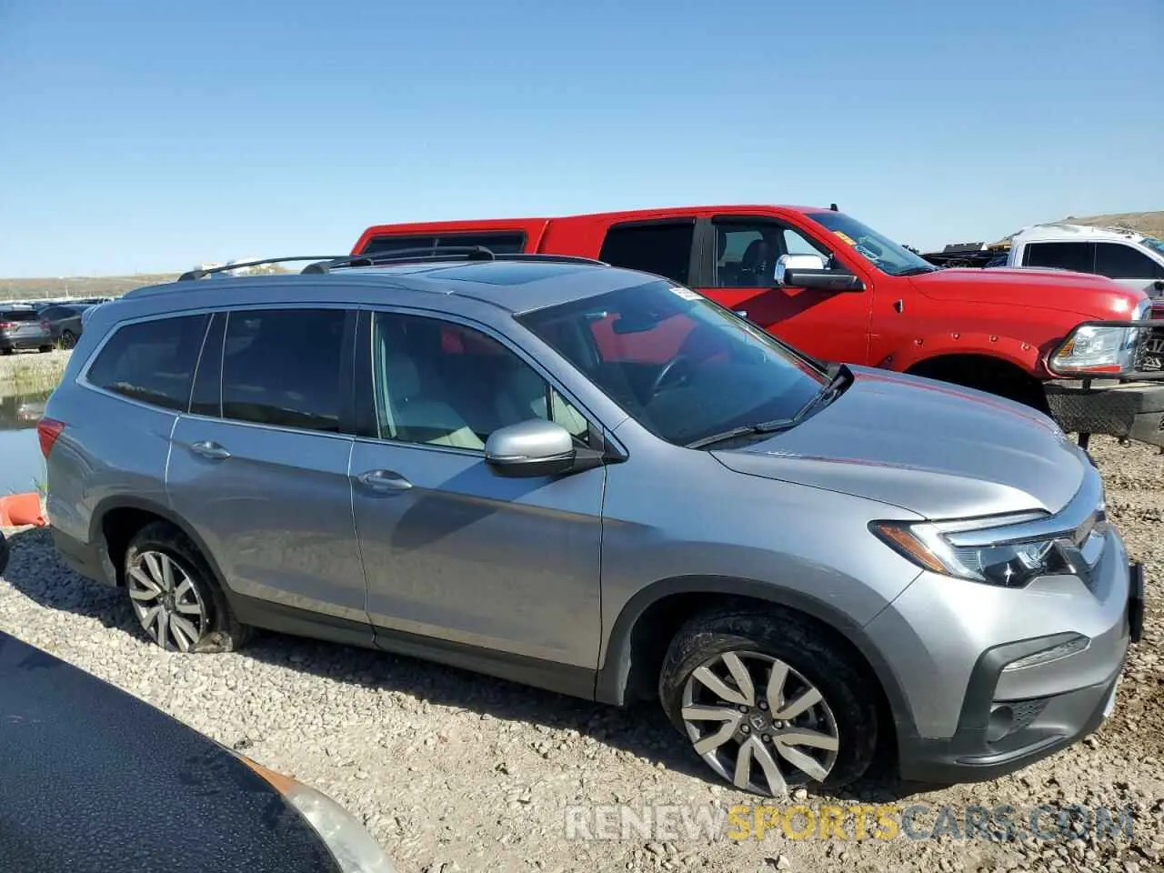 4 Фотография поврежденного автомобиля 5FNYF6H5XKB091934 HONDA PILOT 2019