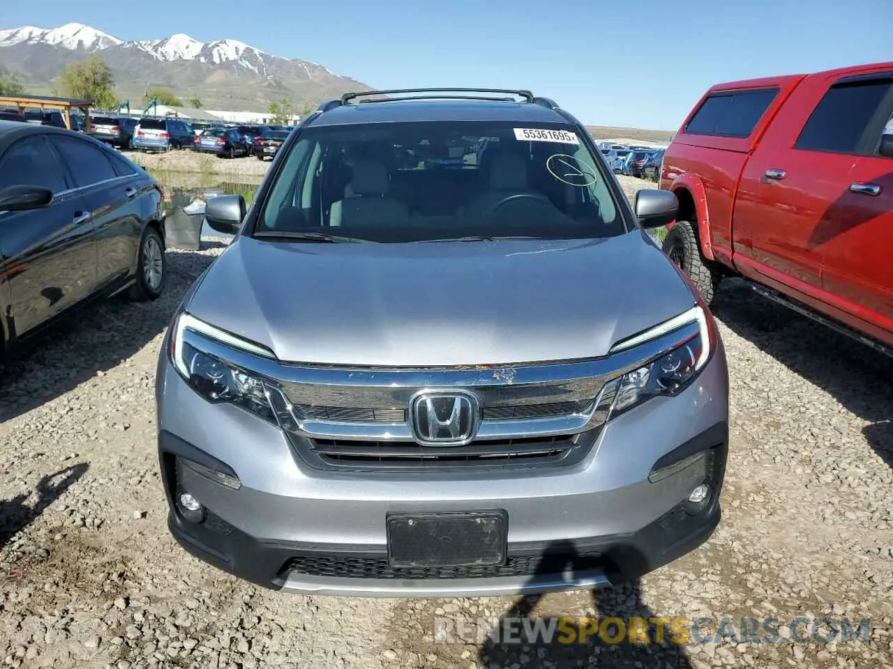 5 Фотография поврежденного автомобиля 5FNYF6H5XKB091934 HONDA PILOT 2019