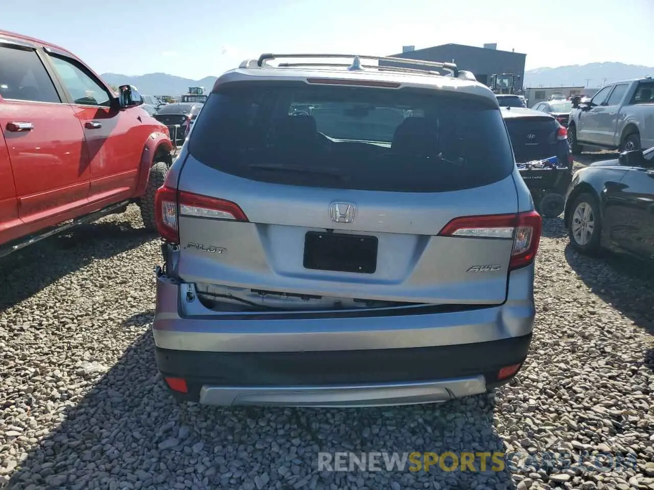 6 Фотография поврежденного автомобиля 5FNYF6H5XKB091934 HONDA PILOT 2019