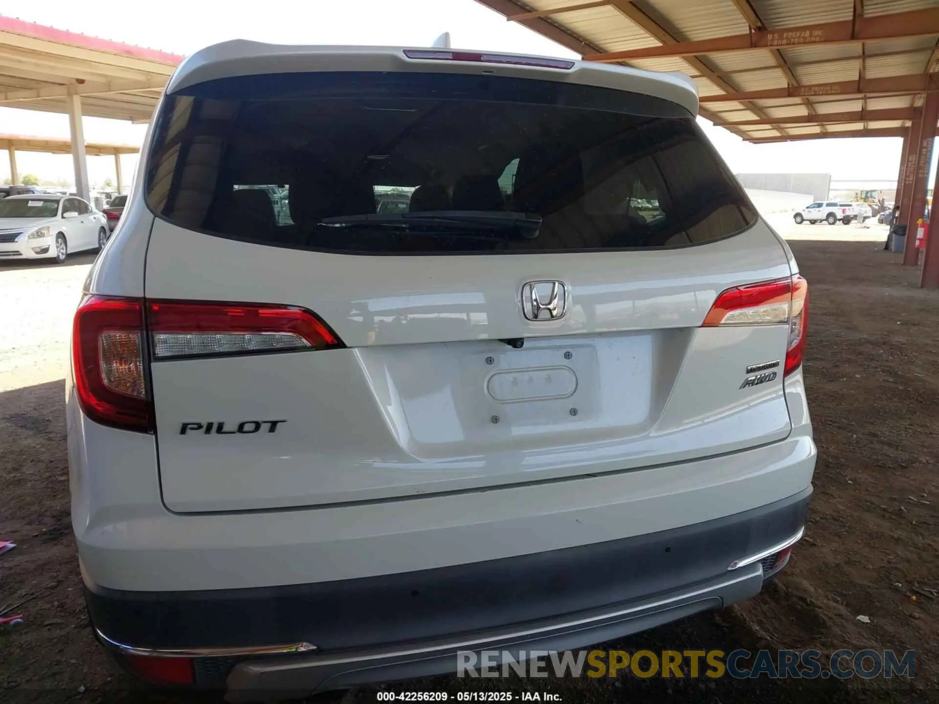 16 Photograph of a damaged car 5FNYF6H63KB074028 HONDA PILOT 2019