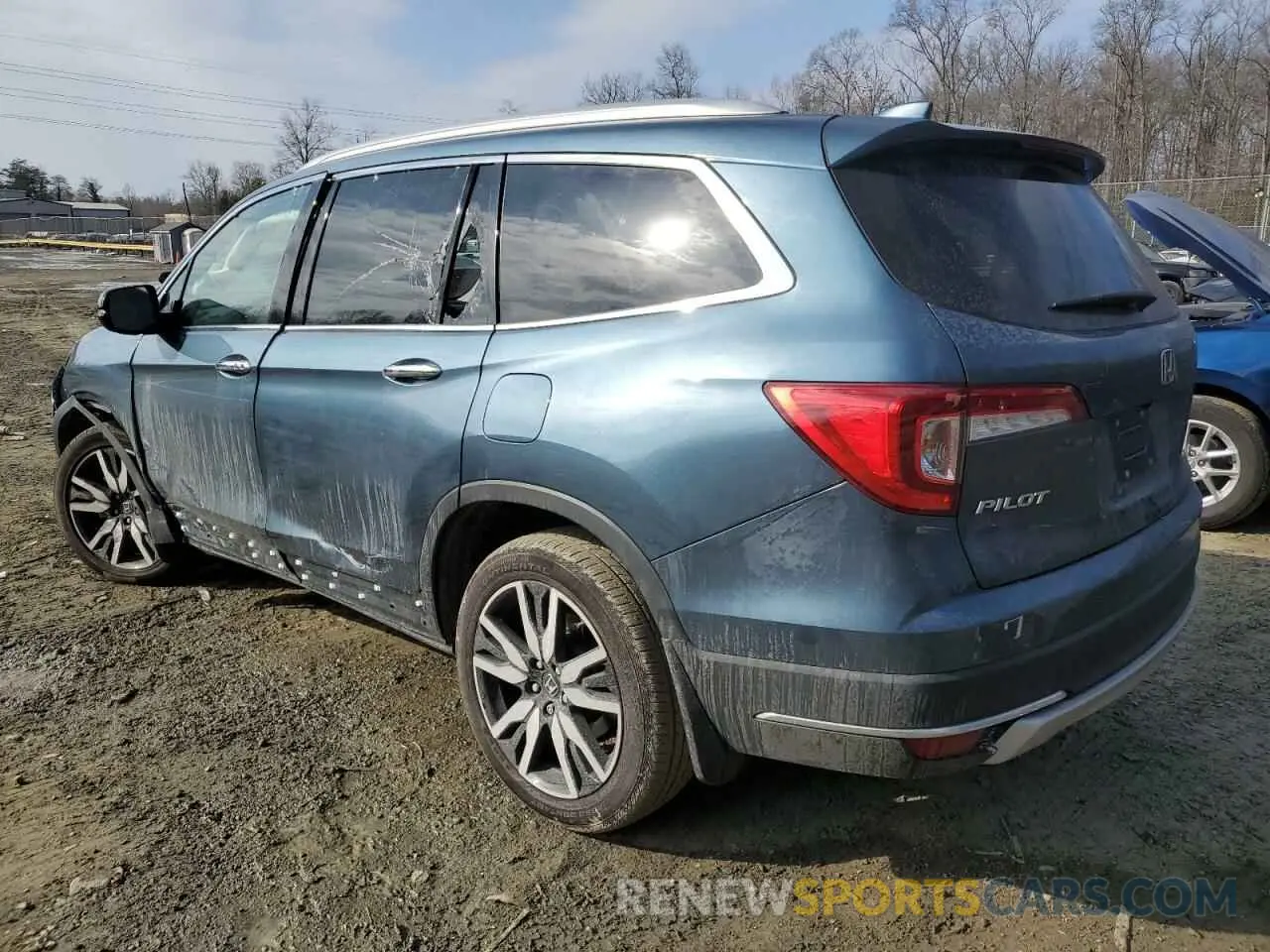 2 Фотография поврежденного автомобиля 5FNYF6H63KB094831 HONDA PILOT 2019