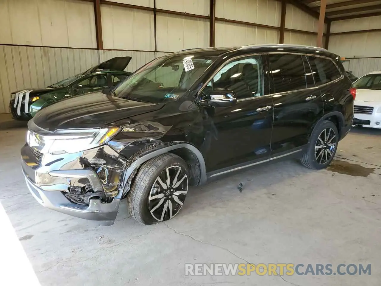 1 Фотография поврежденного автомобиля 5FNYF6H63KB098281 HONDA PILOT 2019