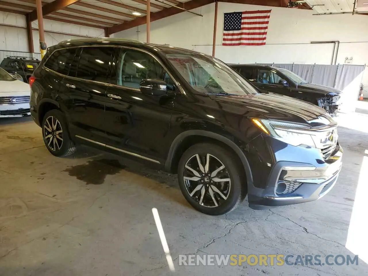 4 Фотография поврежденного автомобиля 5FNYF6H63KB098281 HONDA PILOT 2019