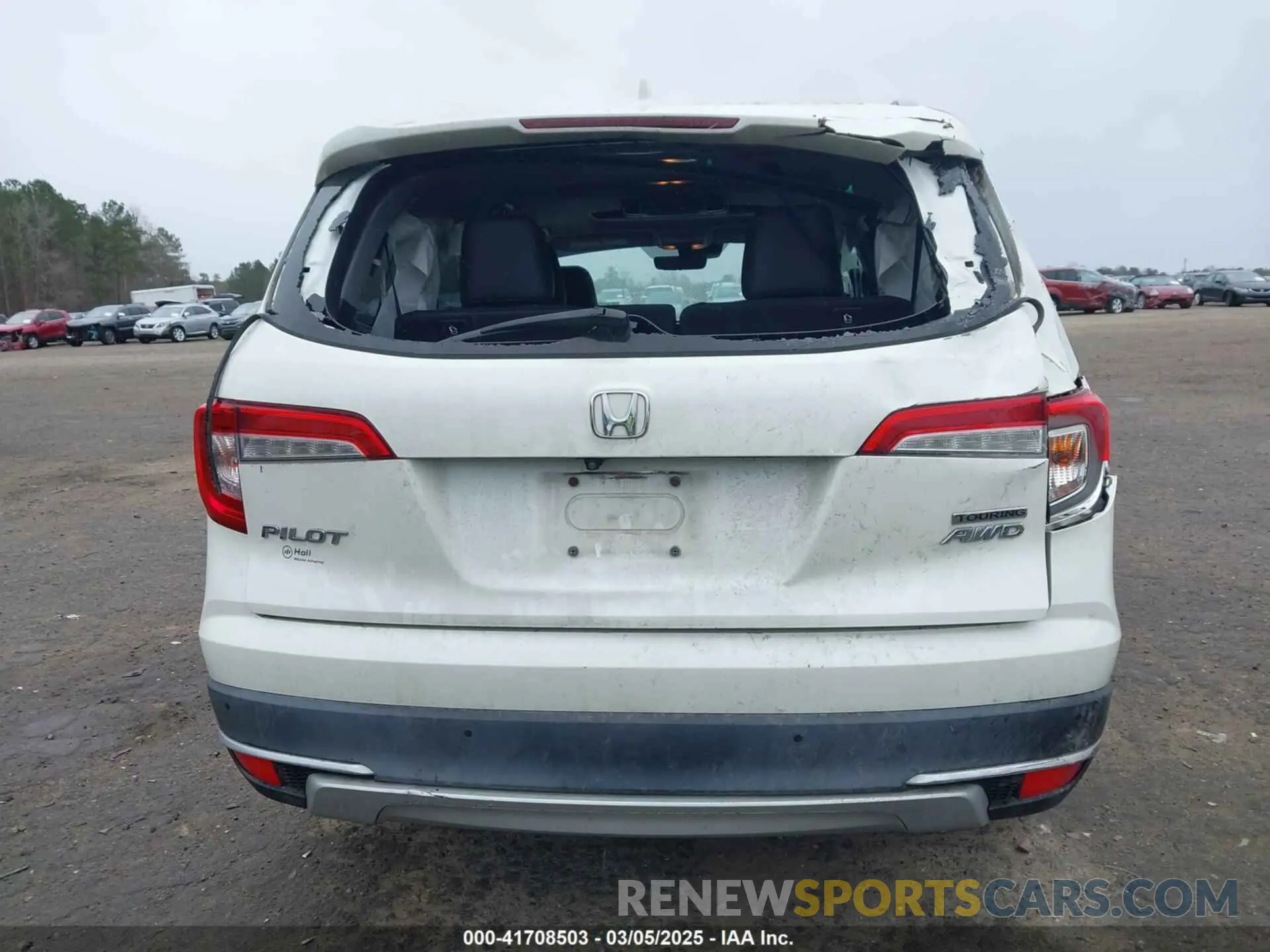 16 Фотография поврежденного автомобиля 5FNYF6H65KB035053 HONDA PILOT 2019