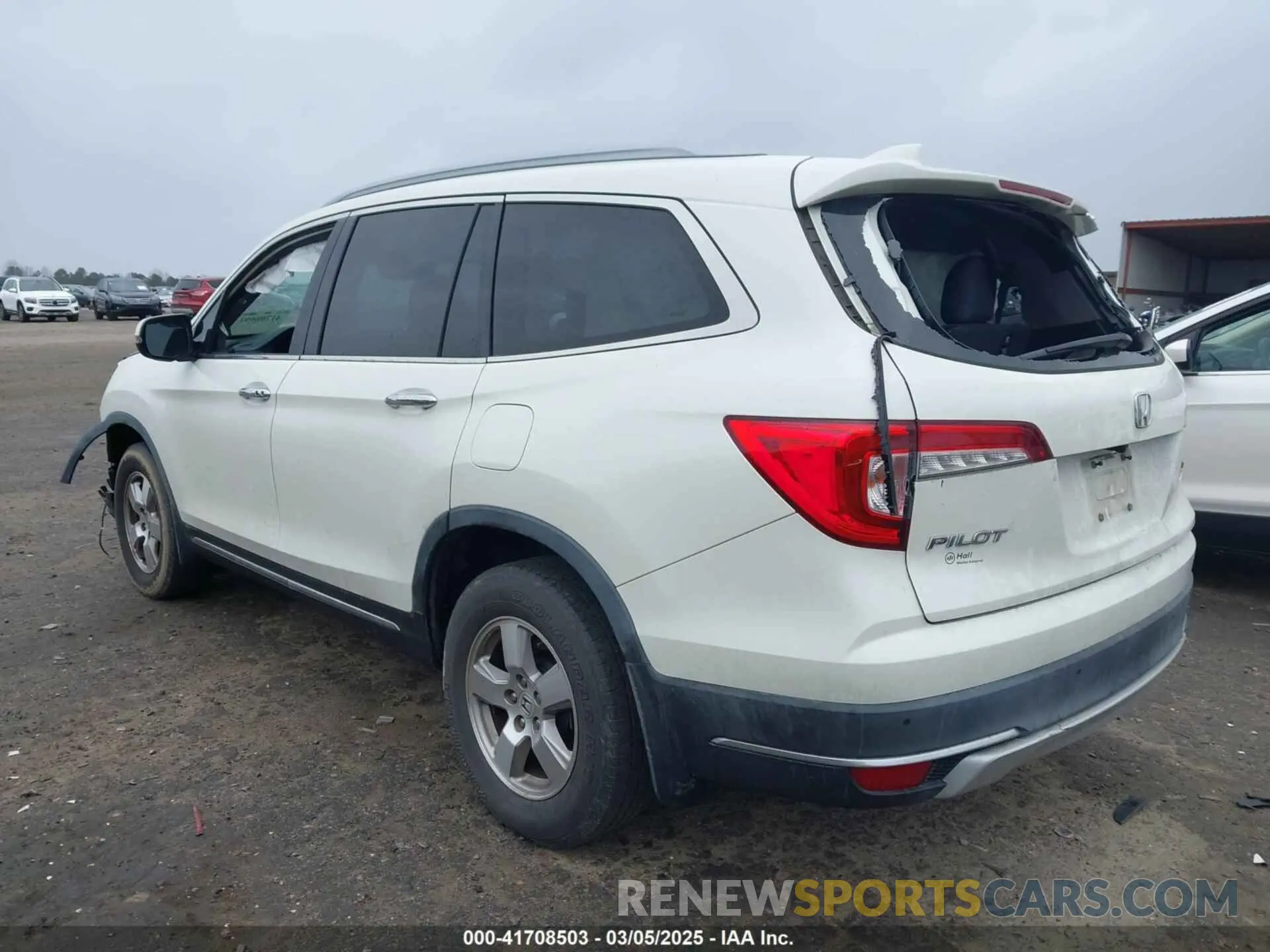 3 Фотография поврежденного автомобиля 5FNYF6H65KB035053 HONDA PILOT 2019