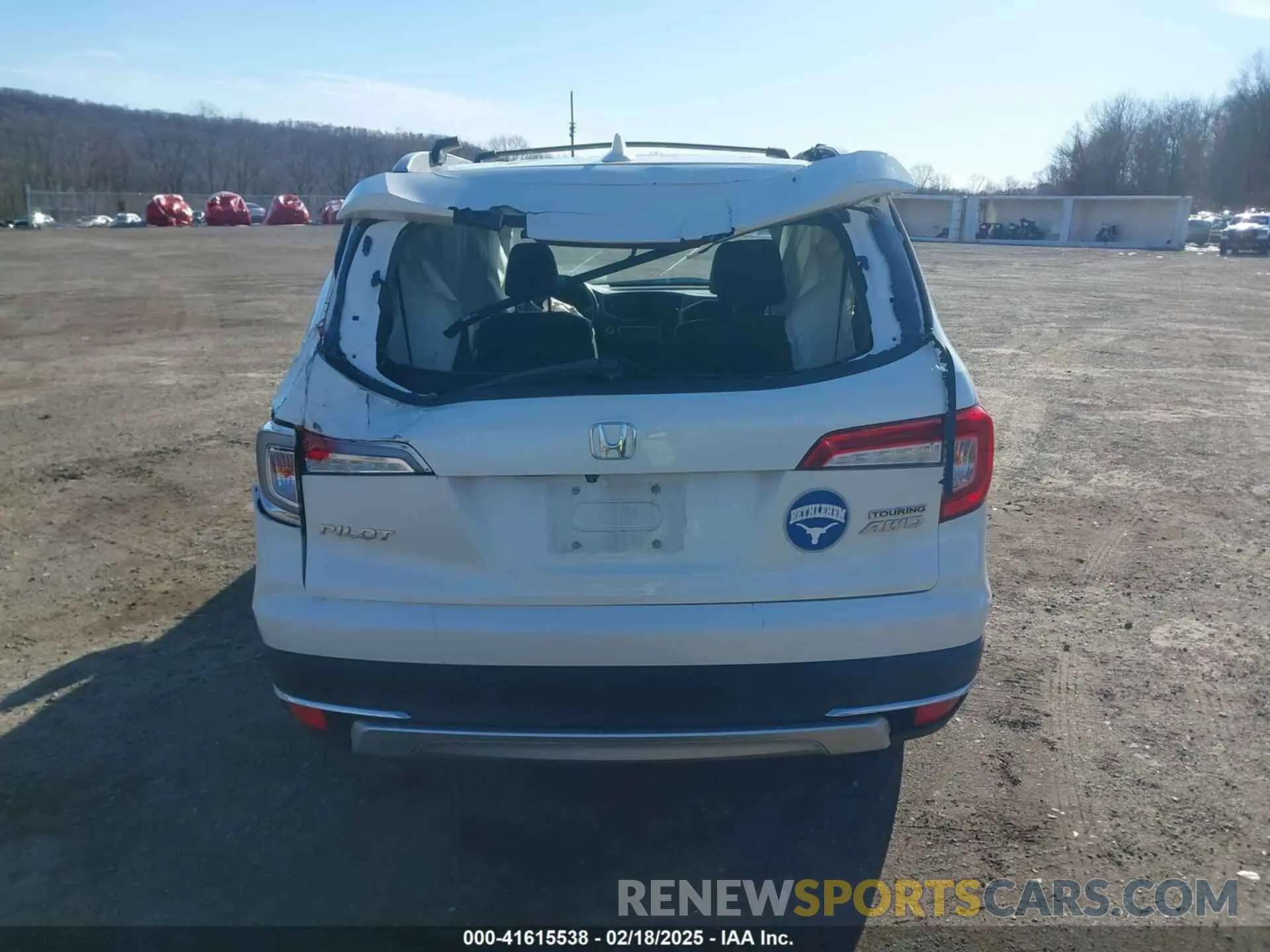 16 Фотография поврежденного автомобиля 5FNYF6H66KB073553 HONDA PILOT 2019