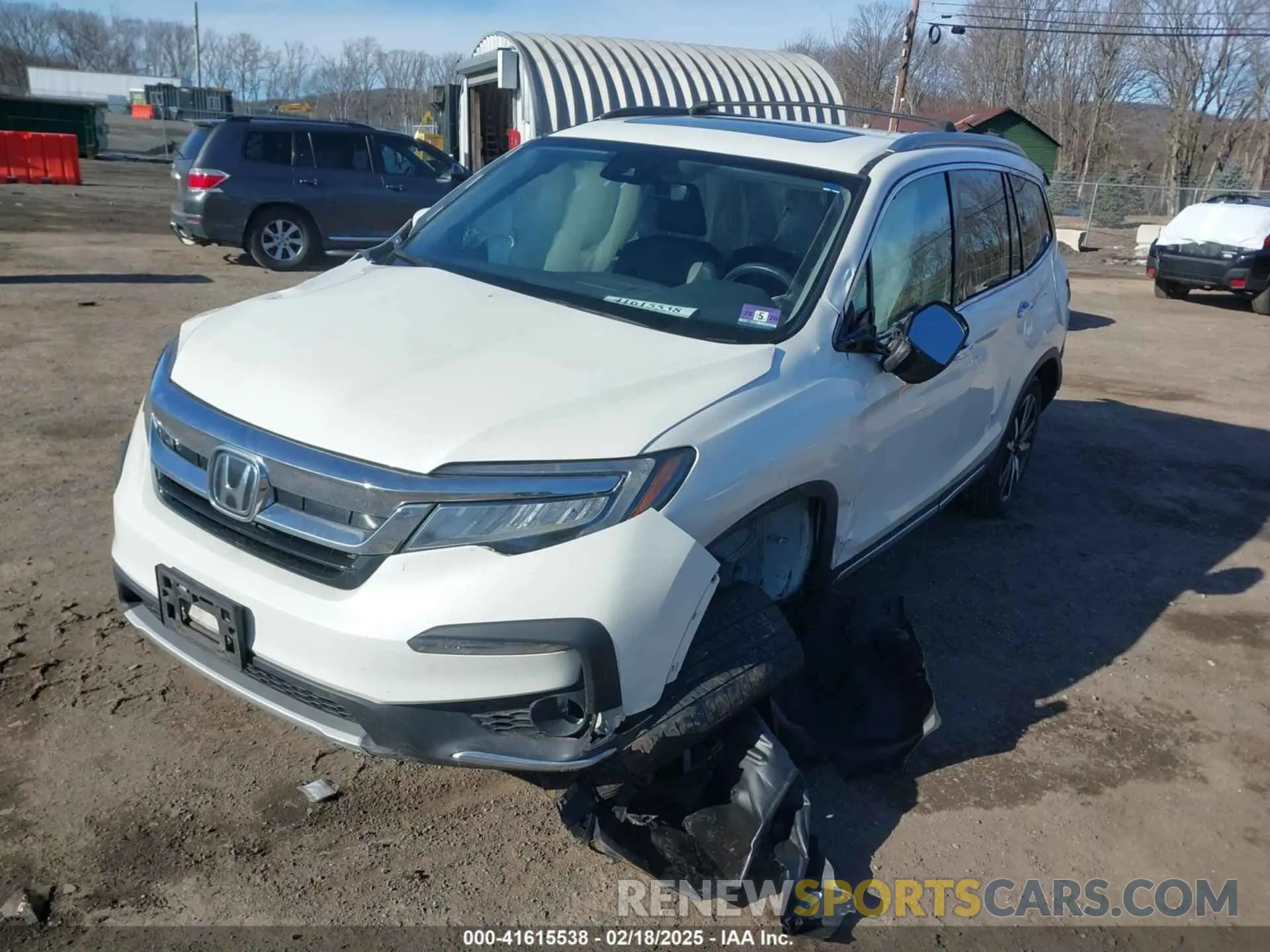 2 Фотография поврежденного автомобиля 5FNYF6H66KB073553 HONDA PILOT 2019