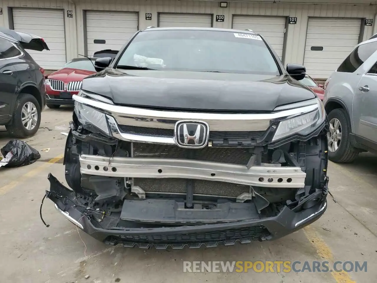5 Photograph of a damaged car 5FNYF6H67KB021283 HONDA PILOT 2019