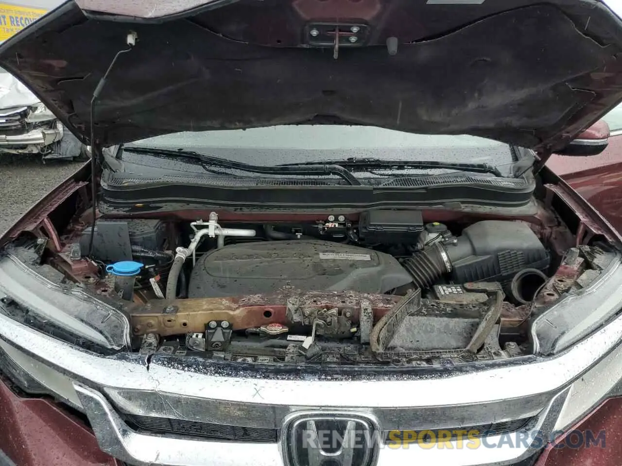 12 Photograph of a damaged car 5FNYF6H94KB056213 HONDA PILOT 2019
