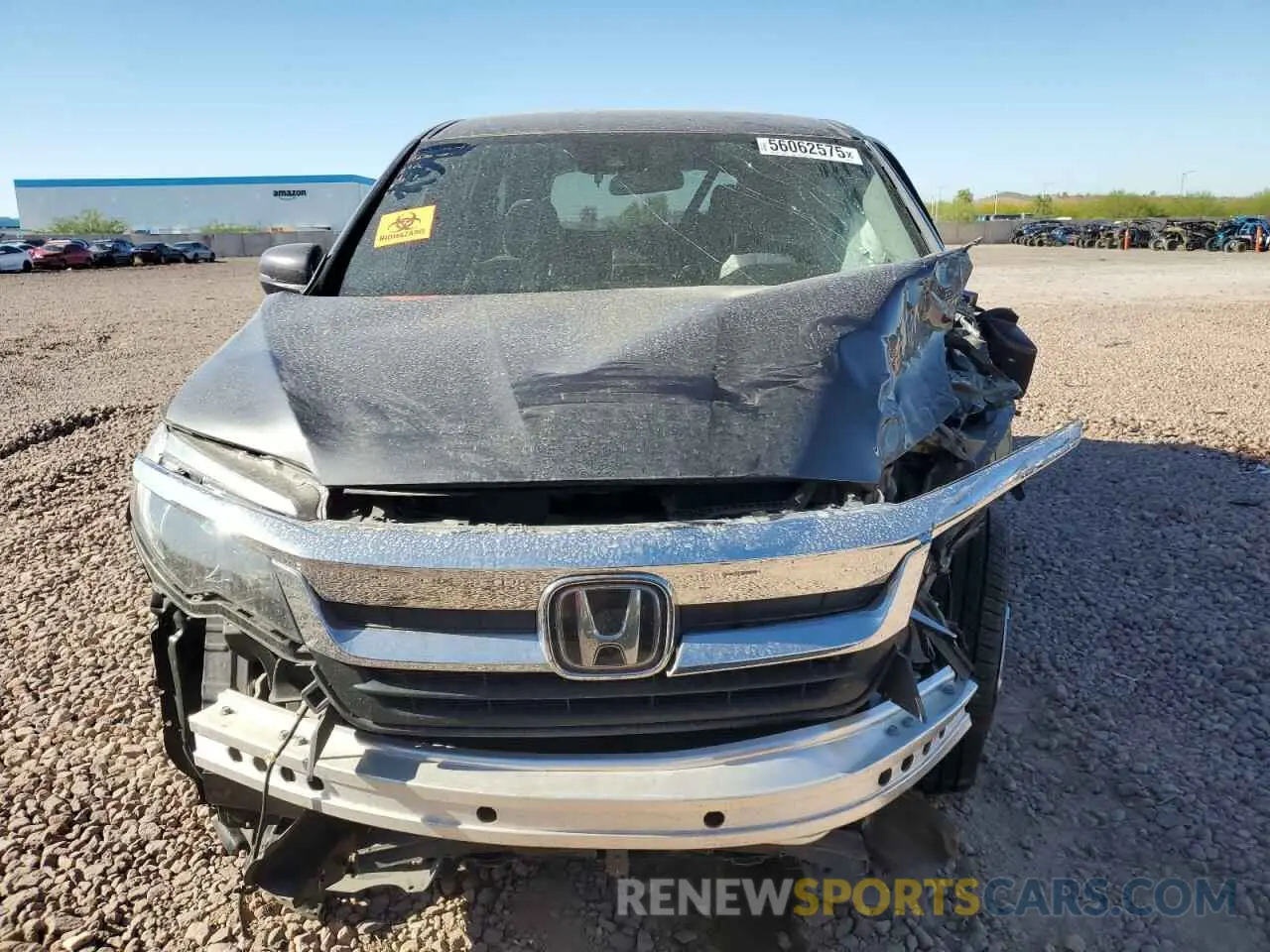 5 Photograph of a damaged car 5FNYF5H33LB021119 HONDA PILOT 2020