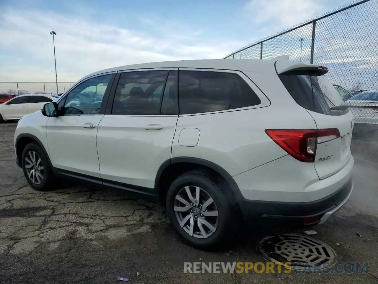 2 Photograph of a damaged car 5FNYF5H37LB024525 HONDA PILOT 2020