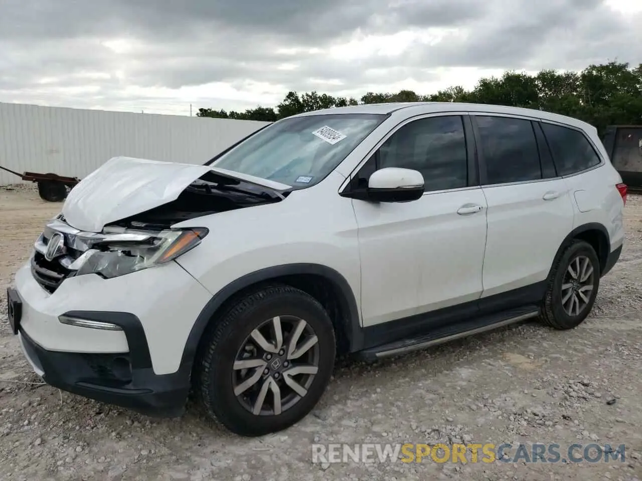 1 Фотография поврежденного автомобиля 5FNYF5H47LB003795 HONDA PILOT 2020