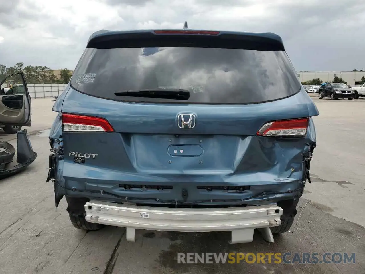 6 Фотография поврежденного автомобиля 5FNYF5H50LB010936 HONDA PILOT 2020