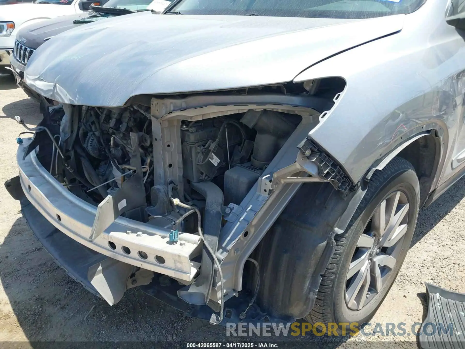 6 Фотография поврежденного автомобиля 5FNYF5H52LB007696 HONDA PILOT 2020
