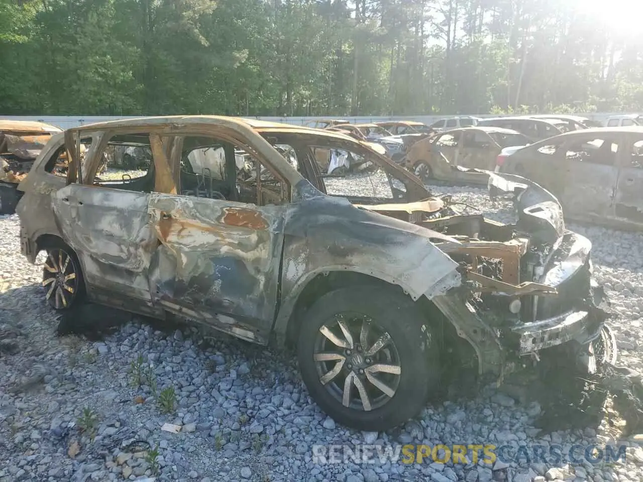 4 Photograph of a damaged car 5FNYF5H54LB010406 HONDA PILOT 2020