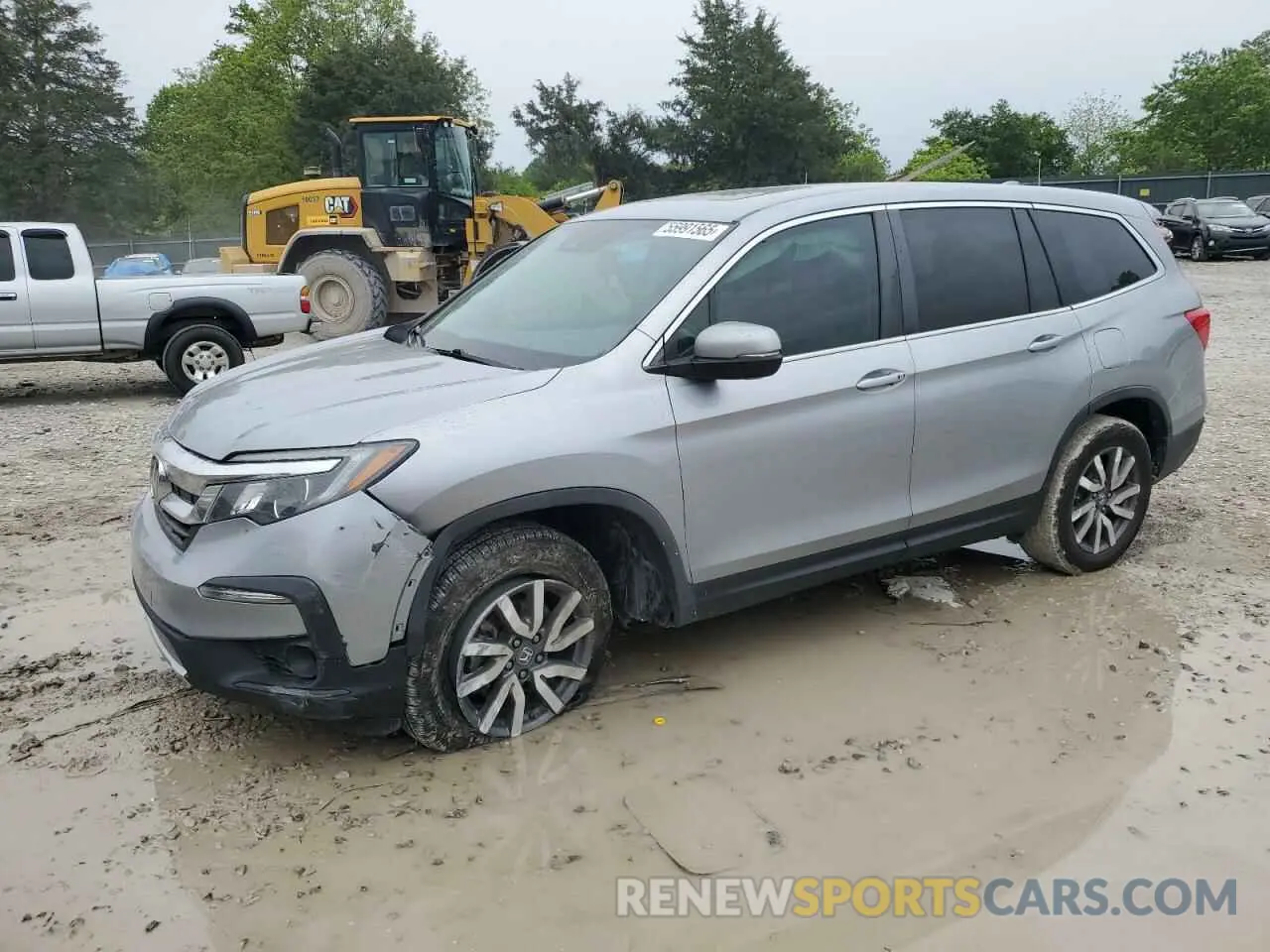 1 Фотография поврежденного автомобиля 5FNYF5H54LB011345 HONDA PILOT 2020