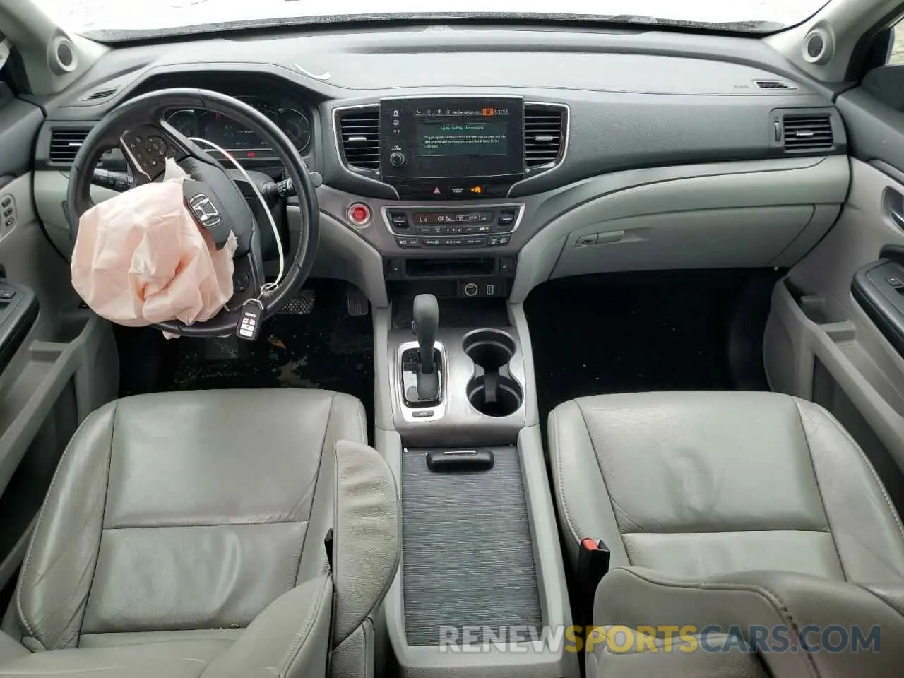 8 Фотография поврежденного автомобиля 5FNYF5H54LB011345 HONDA PILOT 2020