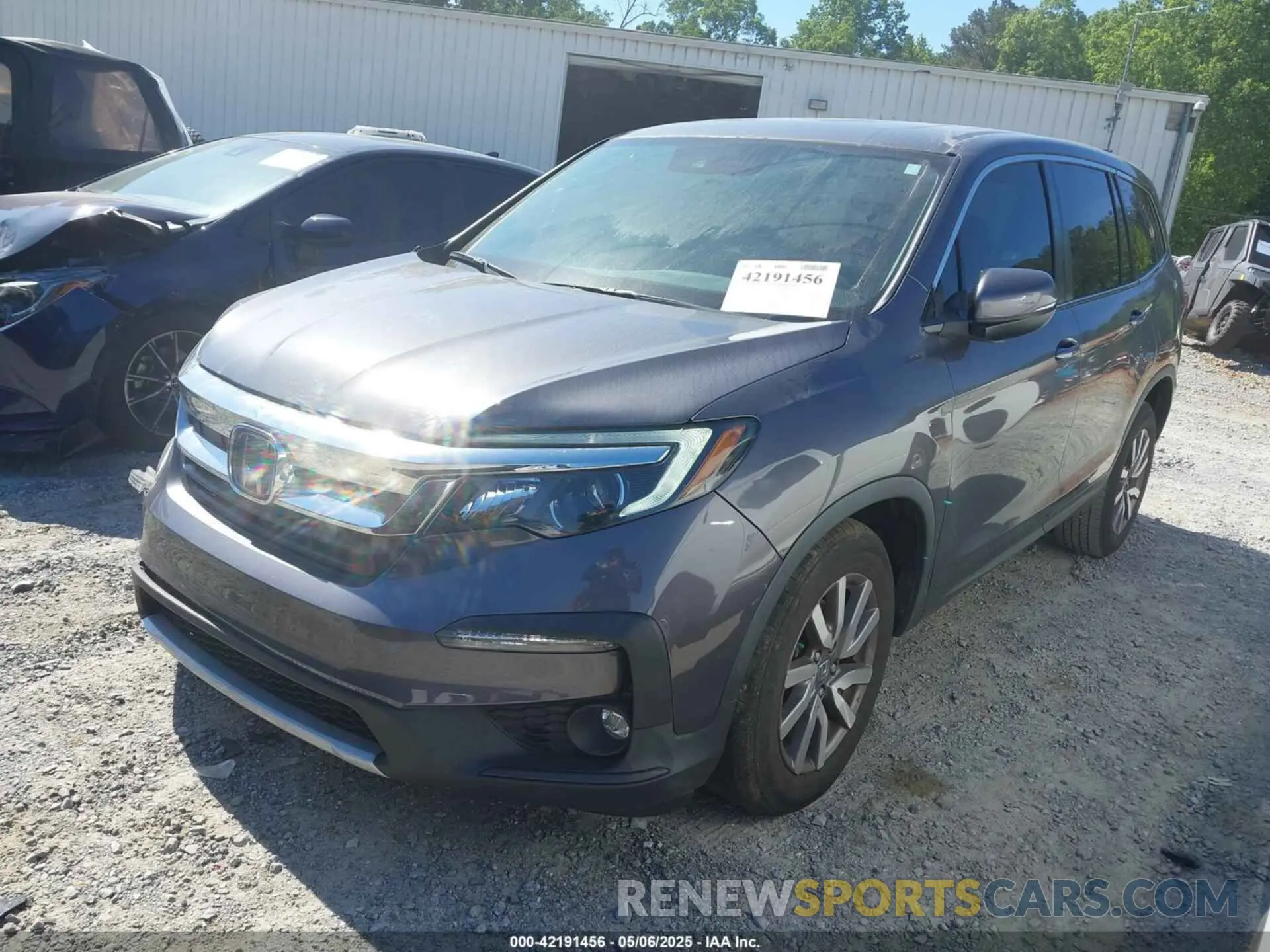 2 Фотография поврежденного автомобиля 5FNYF5H58LB006357 HONDA PILOT 2020