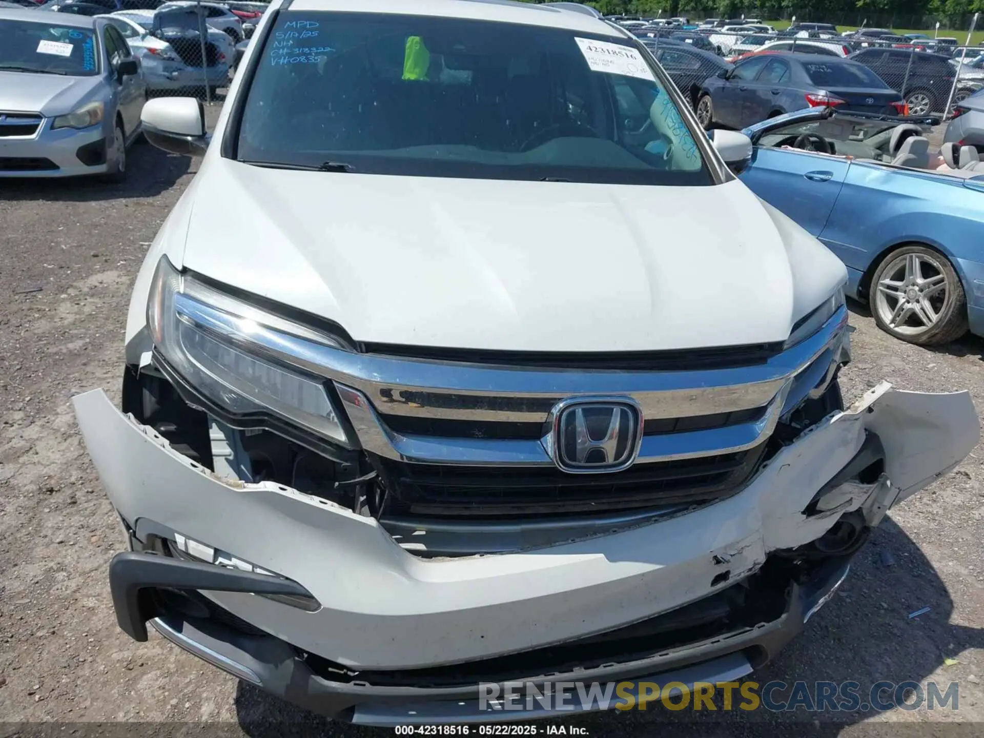 11 Фотография поврежденного автомобиля 5FNYF5H69LB000835 HONDA PILOT 2020