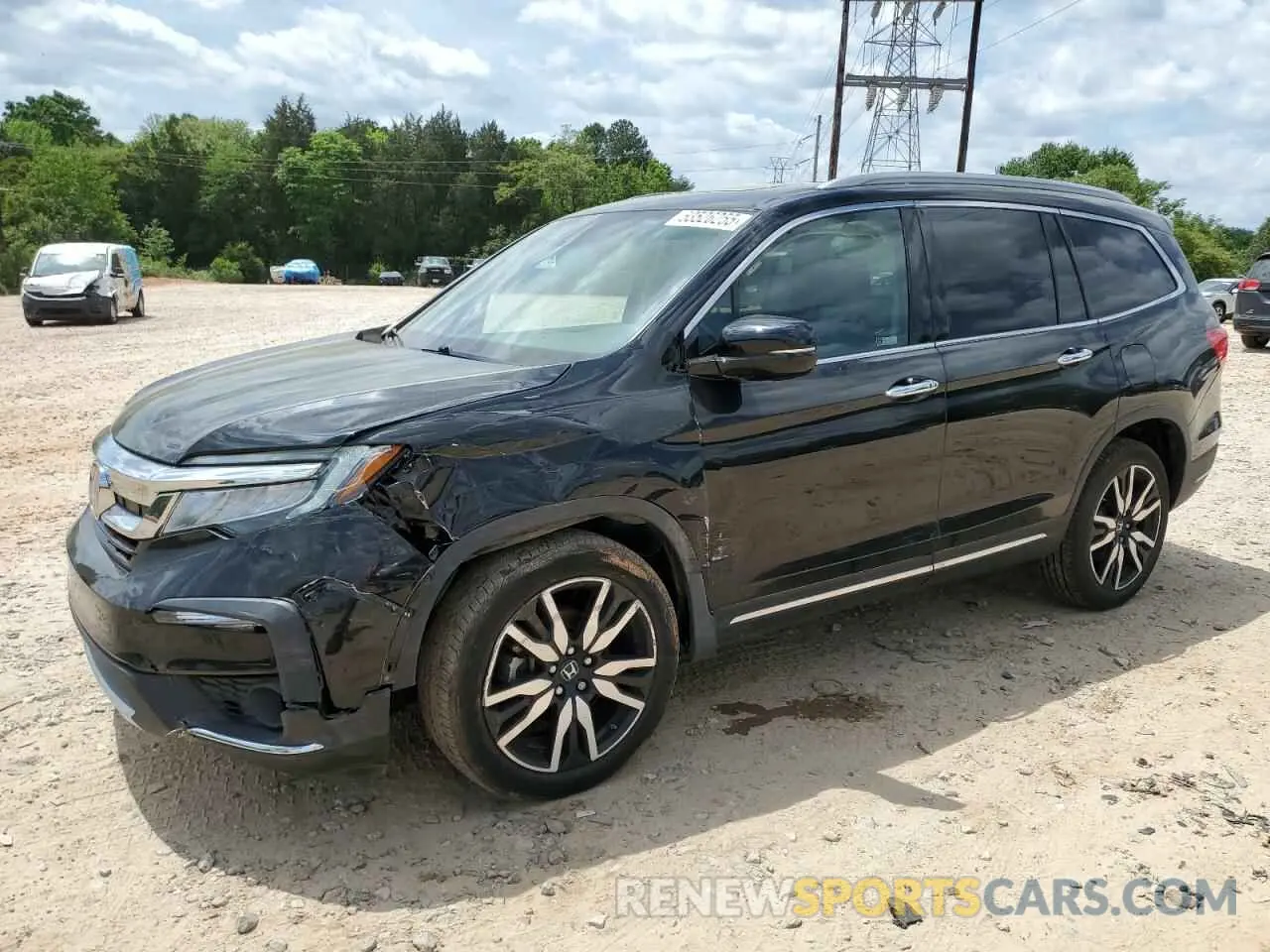1 Photograph of a damaged car 5FNYF5H92LB025277 HONDA PILOT 2020