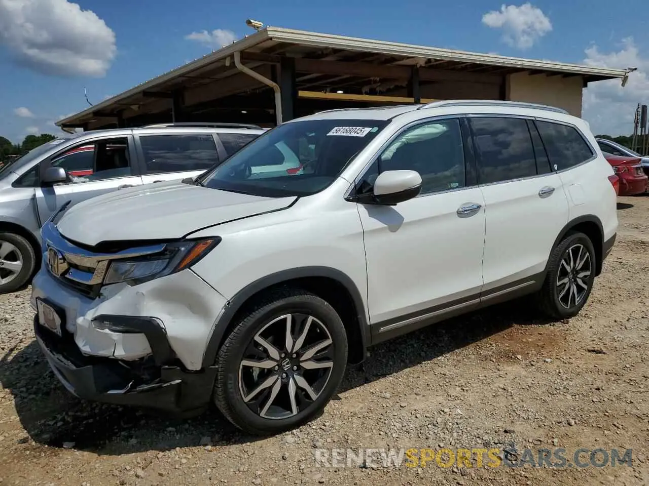 1 Фотография поврежденного автомобиля 5FNYF5H94LB011994 HONDA PILOT 2020