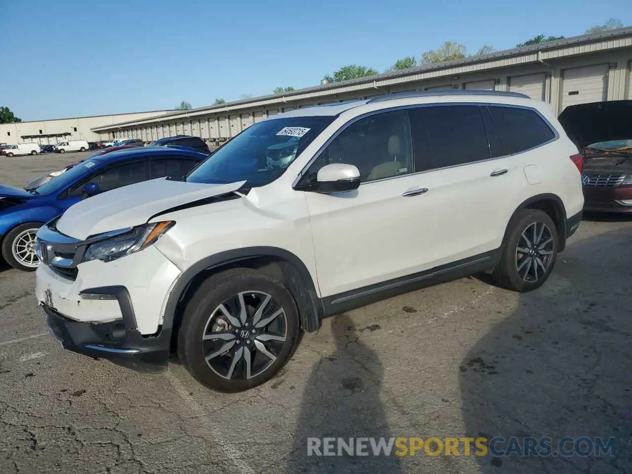 1 Photograph of a damaged car 5FNYF6H01LB047889 HONDA PILOT 2020
