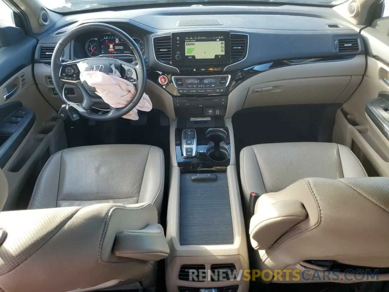 8 Photograph of a damaged car 5FNYF6H01LB047889 HONDA PILOT 2020