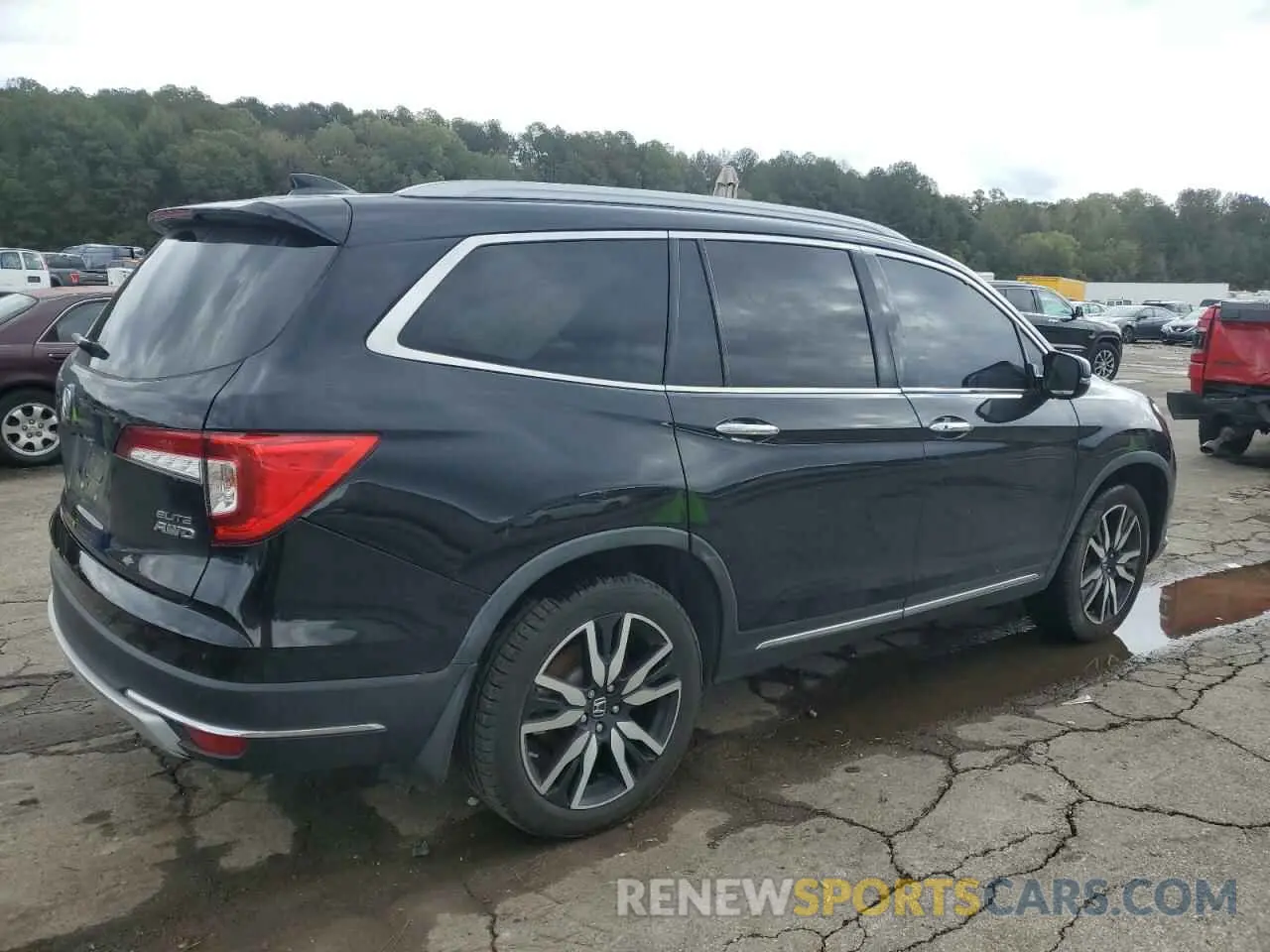3 Фотография поврежденного автомобиля 5FNYF6H02LB011659 HONDA PILOT 2020