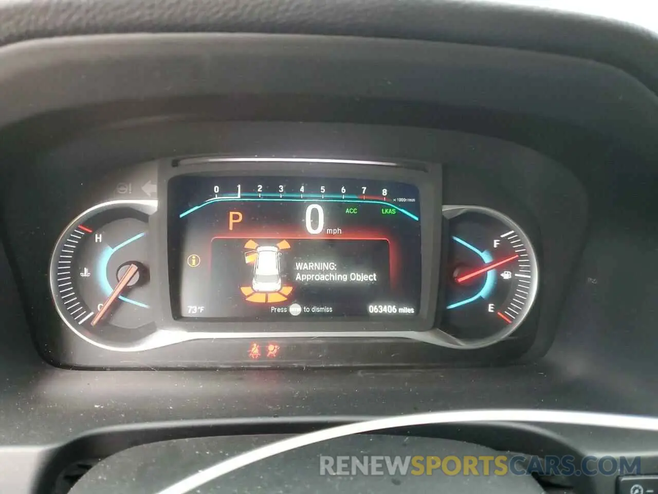 9 Фотография поврежденного автомобиля 5FNYF6H02LB011659 HONDA PILOT 2020