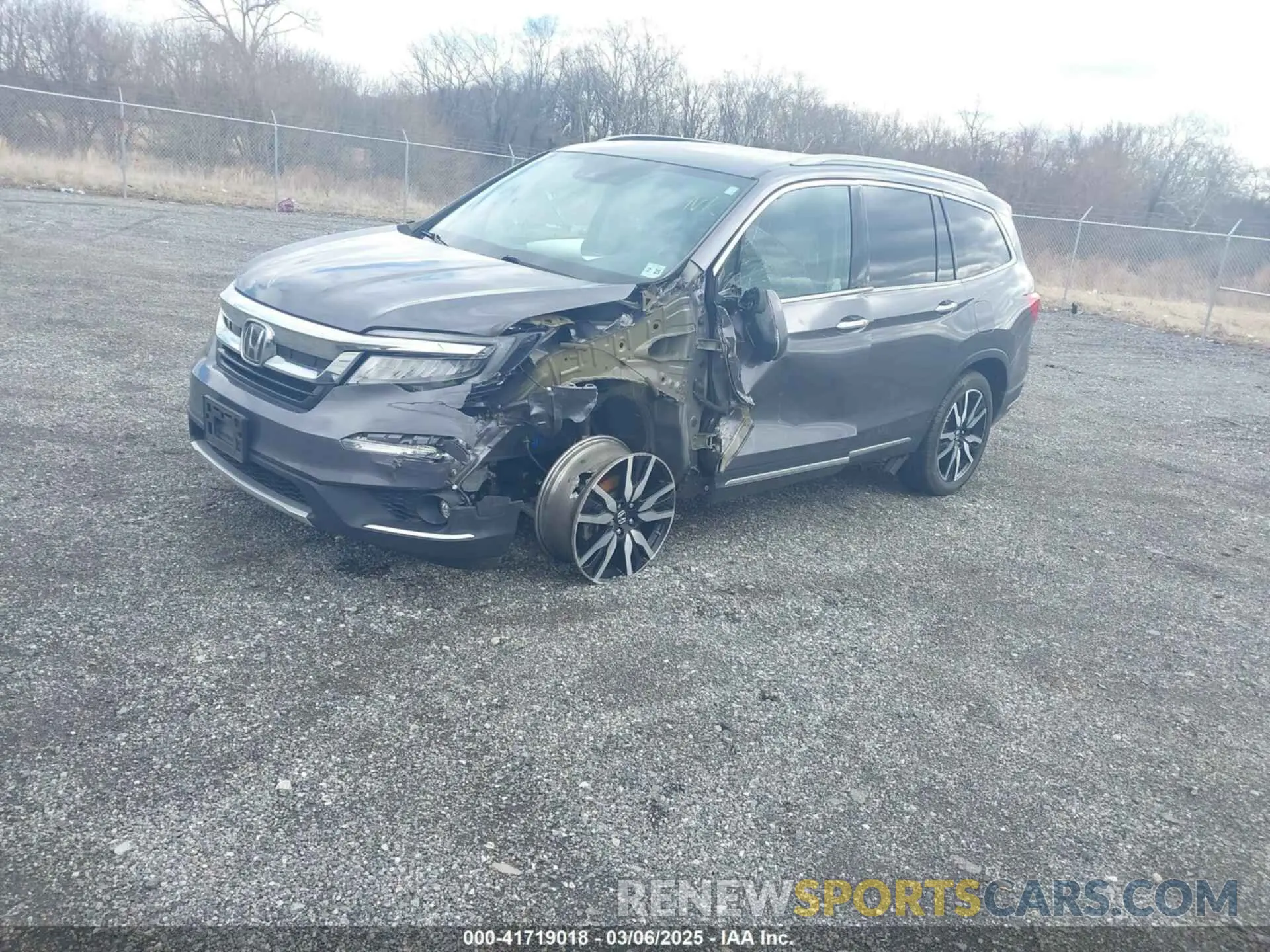 2 Photograph of a damaged car 5FNYF6H05LB025247 HONDA PILOT 2020