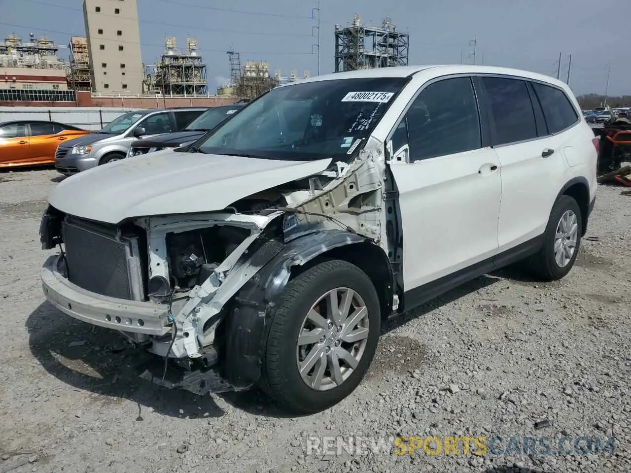 1 Фотография поврежденного автомобиля 5FNYF6H17LB019488 HONDA PILOT 2020