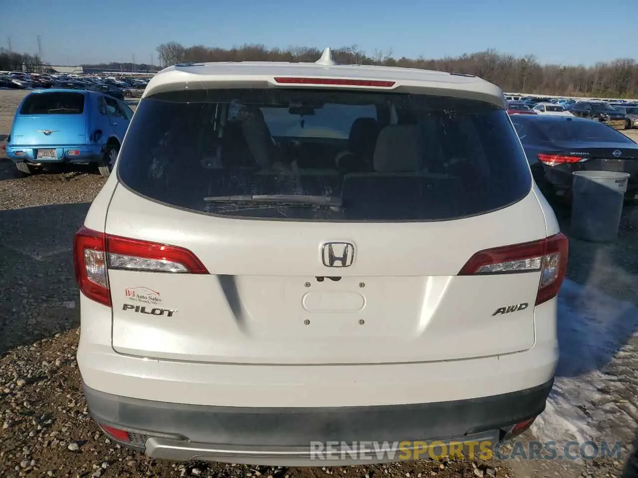 6 Photograph of a damaged car 5FNYF6H30LB021293 HONDA PILOT 2020