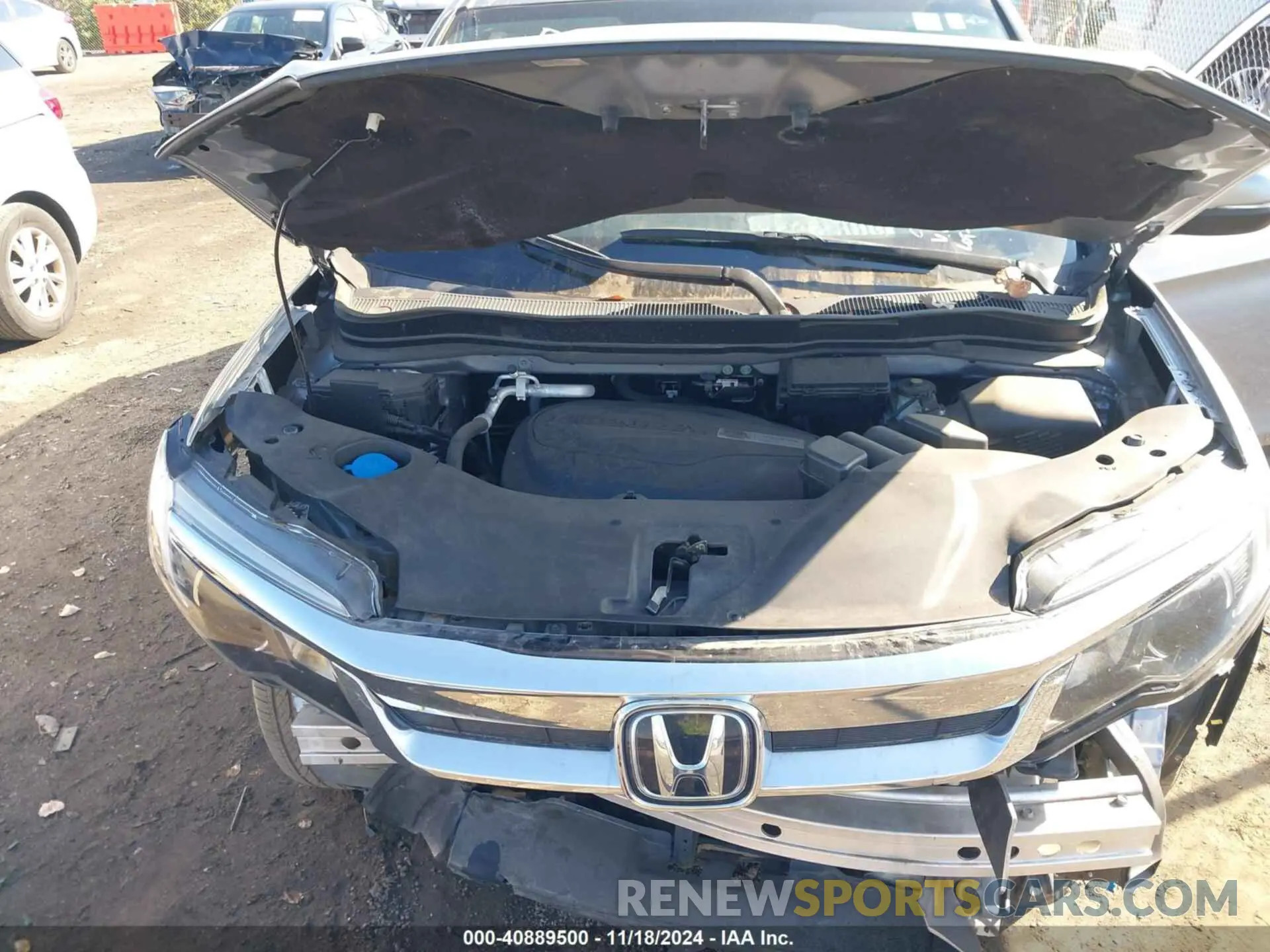 10 Photograph of a damaged car 5FNYF6H34LB068200 HONDA PILOT 2020