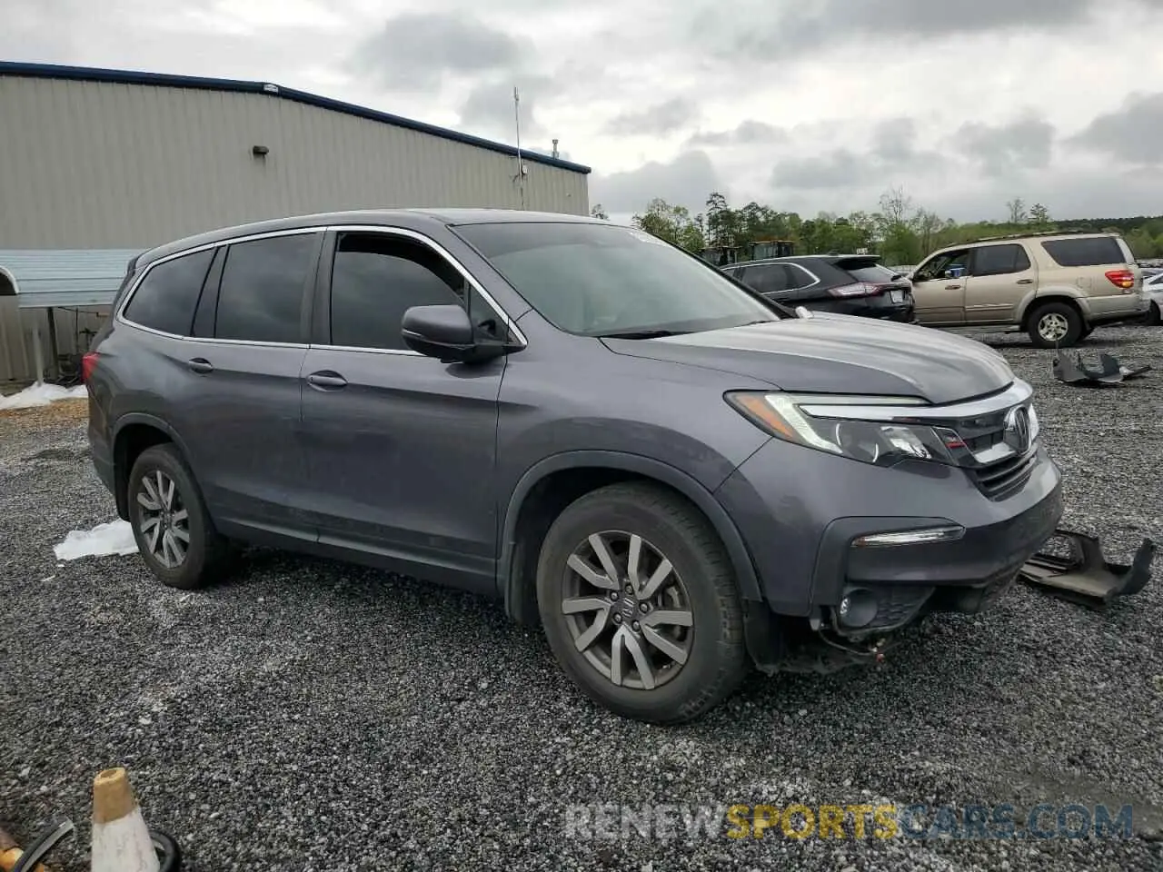 4 Фотография поврежденного автомобиля 5FNYF6H34LB068990 HONDA PILOT 2020