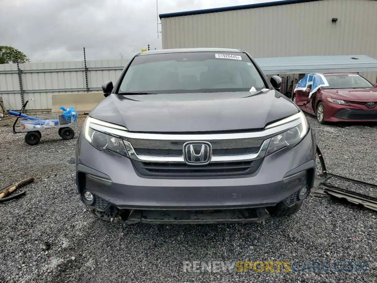 5 Фотография поврежденного автомобиля 5FNYF6H34LB068990 HONDA PILOT 2020